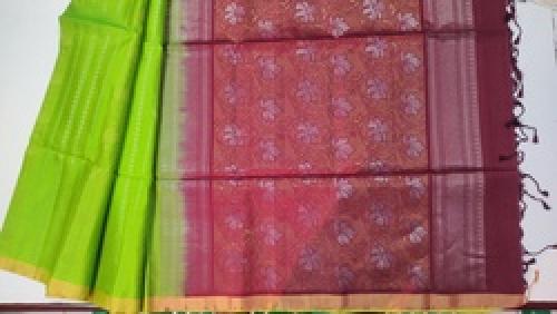 SOFT SILK SAREE WITH BLOUSE